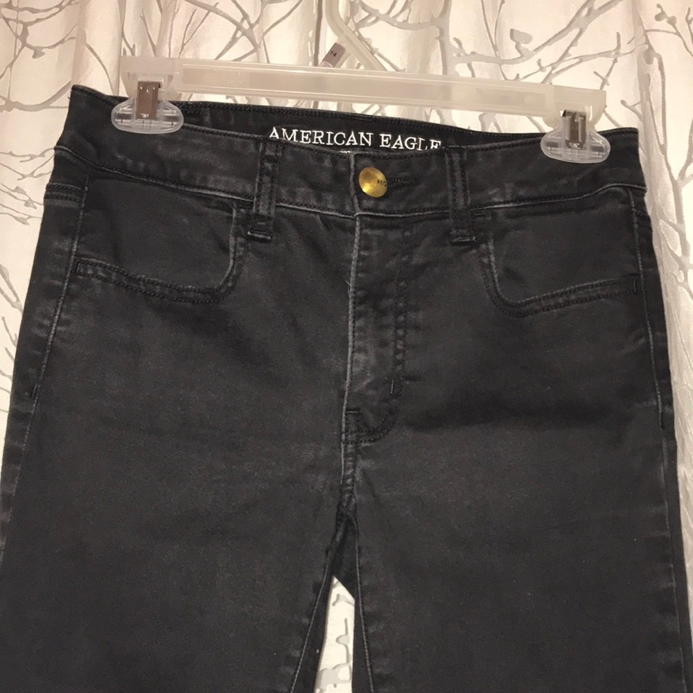 Black jeggings